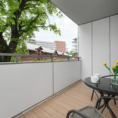 Mieszczanska Modern Apartment With Balcony & Free Parking Wroclaw By Noclegi Renters Exterior foto